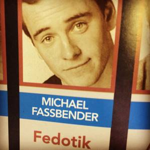 Как выглядели актеры из «Мстителей» и другие супергерои Marvel в молодости, Майкл Фассбендер (молодой Магнето). Да-да, оказывается, он играл Федотика в чеховской постановке.