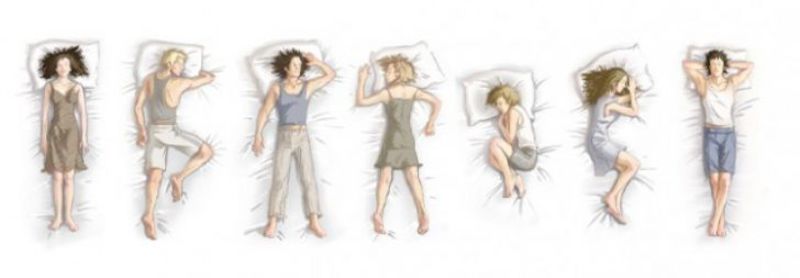 Какие позы полезны для сна