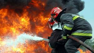 10 самых опасных профессий для легких, Пожаротушение