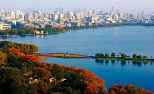 10 самых больших городов в мире по площади, Ханчжоу (Китай) – 16 840 км²