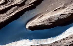Селфи марсохода и еще 11 снимков красной планеты, Влияние ветровой эрозии на формировании ландшафта