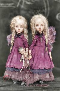Мир авторских кукол Елены Оплаканской, Крылья для двоих