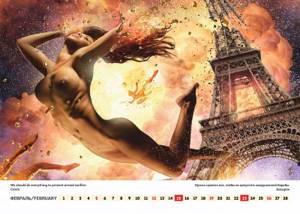 Шоумен Лаки Ли выпустил эротический календарь, призывая к миру Россию и Америку