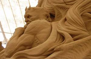 Как создаются песчаные скульптуры