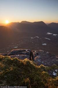 Не хуже Швейцарских Альп: работы фотографа, влюблённого в Шотландское высокогорье, Солнце восходит над горой Creag nan Calman