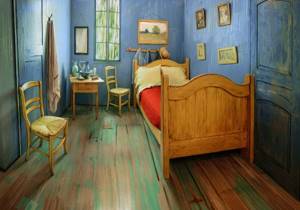 Пожить в комнате с картины Ван Гога