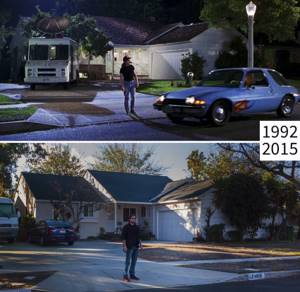 Парень из Лос-Анджелеса показывает, как выглядят сегодня места съемок знаменитых фильмов, Мир Уэйна