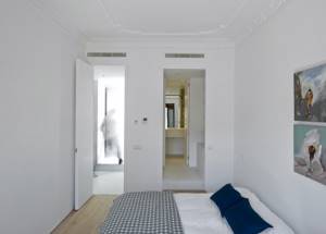 Интерьер двухуровневой квартиры в Мадриде