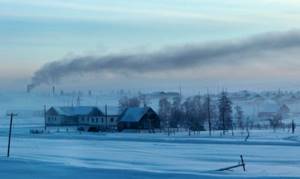 10 самых изолированных мест, где вопреки всему живут люди , Оймякон, Россия