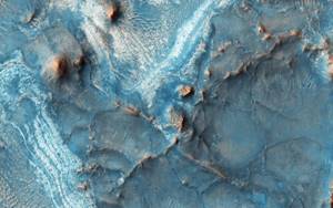 Селфи марсохода и еще 11 снимков красной планеты, Ямы Нили являются одной изсамых красочных областей Марса