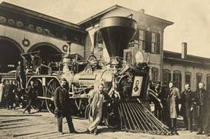 Любопытные факты про поезда, Похоронный поезд президента Линкольна