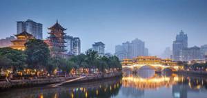 10 самых больших городов в мире по площади, Чэнду (Китай) – 12 390 км²