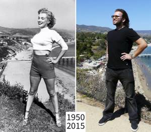 Парень из Лос-Анджелеса показывает, как выглядят сегодня места съемок знаменитых фильмов, Мэрилин Монро