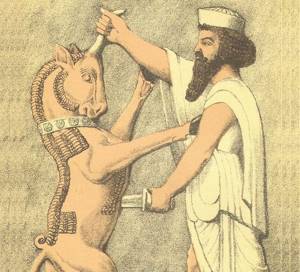 Любопытные факты о египетских фараонах, Ненависть фараона Камбиса к животным