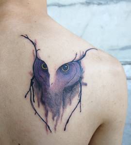 линейно-животное-тату-7, тату природы, тату животных, татуировщик из Нидерландов