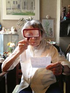 Муза, которой 97-летний, Художница Мария Ульмер занимается творчеством уже 90 лет