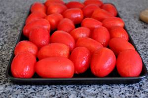 Очищенные томаты, Помидор