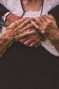 Пара, отметившая 65 летие брака