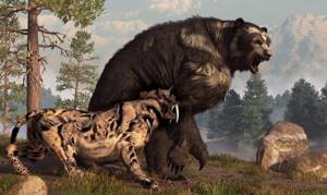 Годзилла наяву: вымершие виды, поражающие воображение, Короткомордый медведь