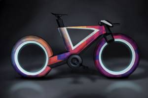 Cyclotron – первый в мире умный безосевой велосипед