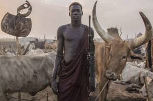 Самобытное племя Динка из Южного Судана