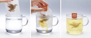 Горячая вода превращается стрессовой Символы на чай сумки в Calm Ones, 15 креативных чайных пакетиков