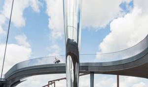 Самые яркие архитектурные проекты в современном мире, Пешеходный мост Byens Bro