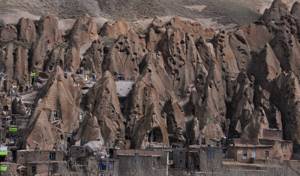 10 загадочных городов, которые построены в пещерах, Кандован Иран