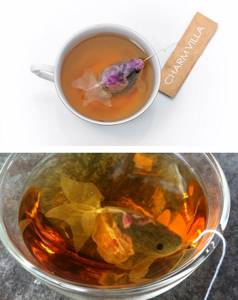 Goldfish пакетиков, 15 креативных чайных пакетиков