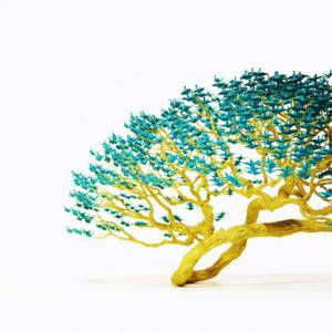 Удивительные деревья-бонсай от японской художницы