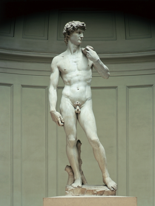 7 занимательных фактов о самых знаменитых скульптурах, Косоглазый «Давид»