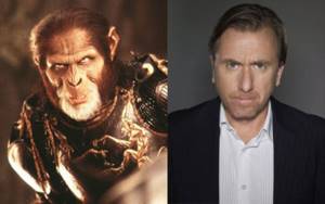 Актеры, которых невозможно узнать в гриме, Тим Рот в «Планете обезьян».