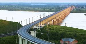 Амурский мост, Хабаровск