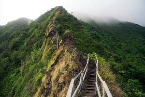 Туристические маршруты, по которым необходимо пройти каждому, Лестница в небо, Гавайи