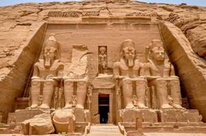 5 древних шедевров, высеченных из скал, Храмы Абу Симпел (Египет)