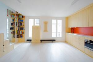 Расширение квартиры в 30 кв. метров в Париже