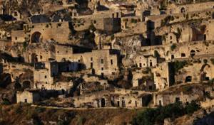 10 загадочных городов, которые построены в пещерах, Сасси-ди-Матера Италия