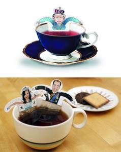 Смешные Royal Tea Party, 15 креативных чайных пакетиков